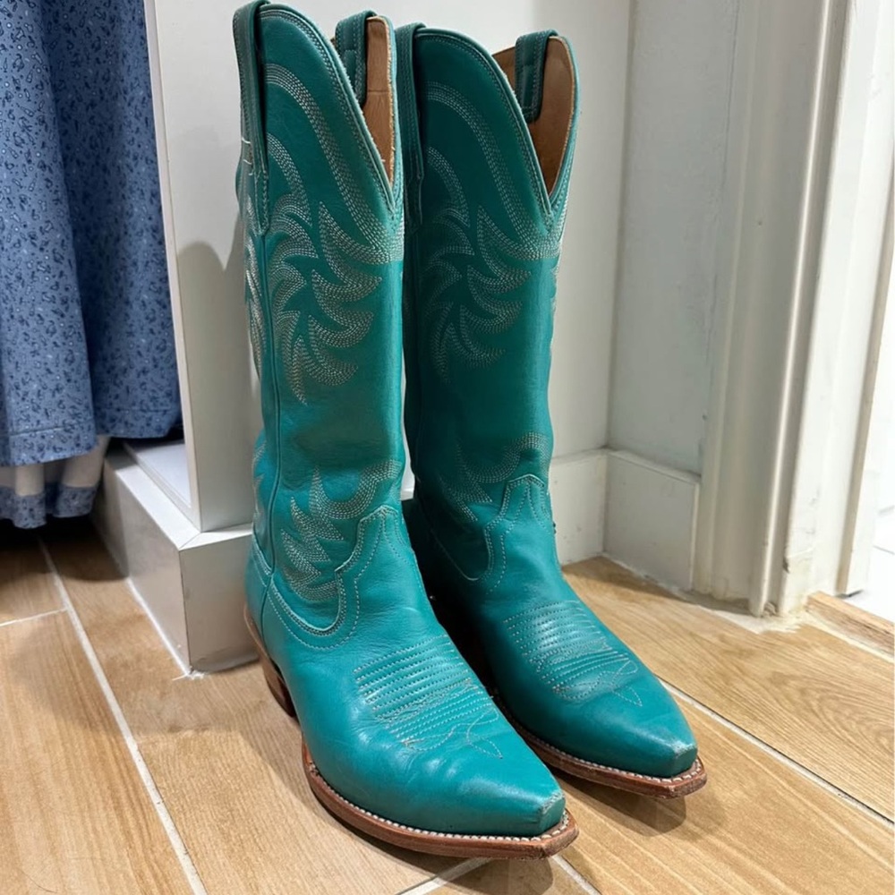 Tecovas Annie Lagoon Boots - Women’s Size 8 - Picture 2 of 9